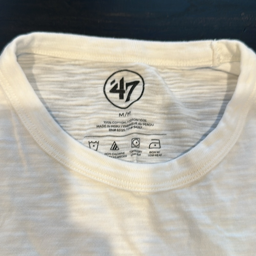 '47 Brand Classic White Tee - Picture 3 of 4